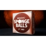 Magic Sponge Balls 4PK RED 5 cm by Murphy's Magic