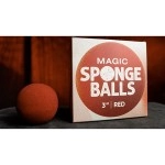 Magic Sponge Balls 4PK RED 8 cm by Murphy's Magic