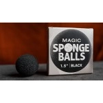 Magic Sponge Balls 4PK BLACK 4 cm by Murphy's Magic