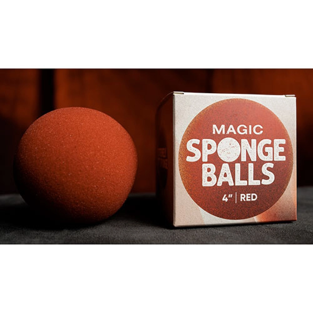 Magic Sponge Balls 1PK red 10 cm by Murphy's Magic