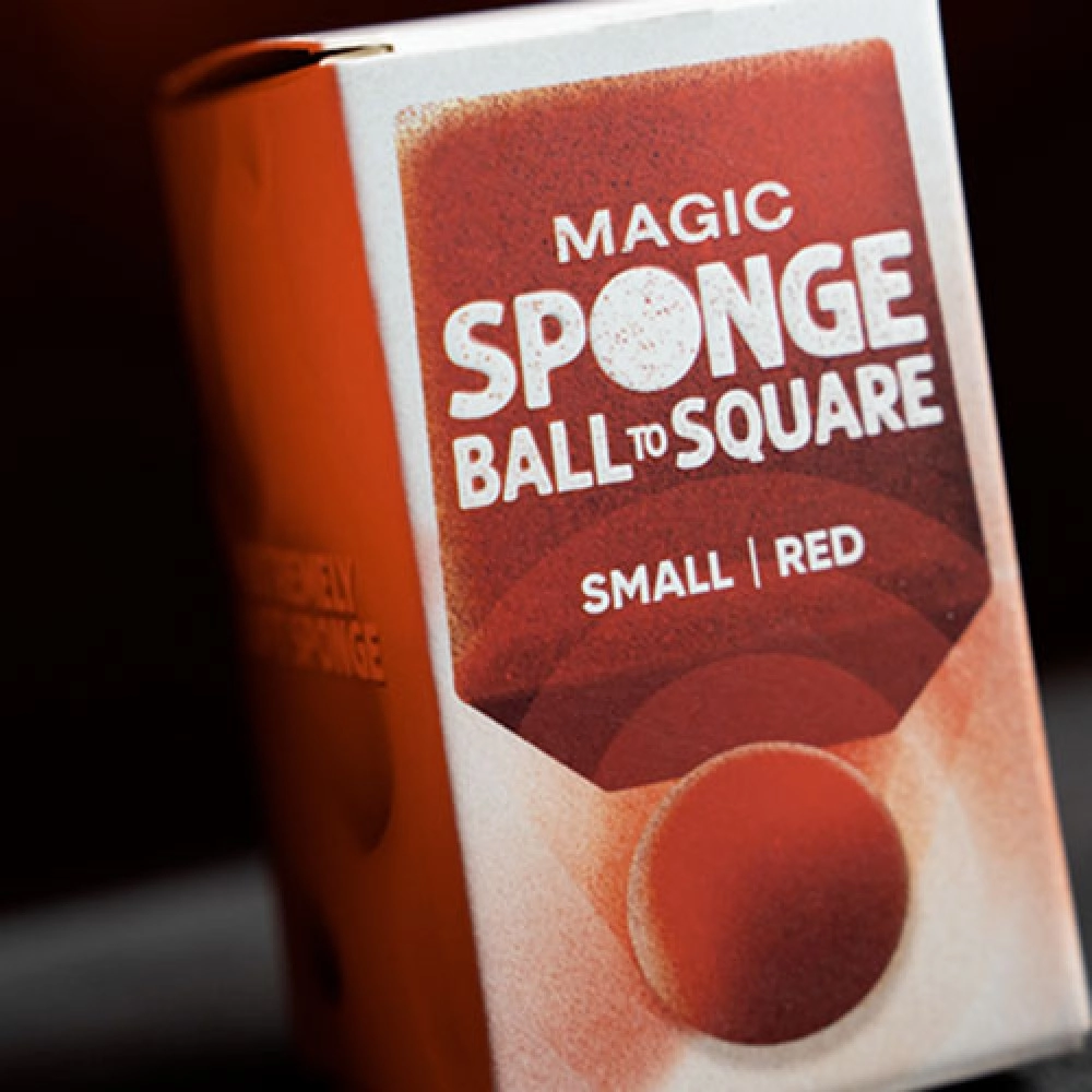Magic Sponge Ball to Square RED by Murphy's Magic