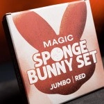 Magic Sponge Bunny Rabbit Set (Red) by Murphy's Magic