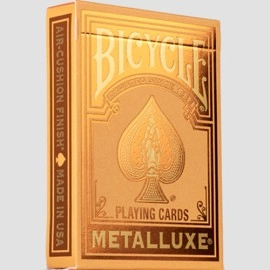 Mazzo di carte Bicycle Metalluxe Orange Playing Cards by US Playing Card Co.