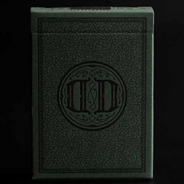 Mazzo di carte Smoke & Mirrors Anniversary Edition: Green Playing Cards by Dan & Dave