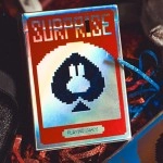 Mazzo di carte Limited Holographic Edition Surprise Deck V5 (Red) Playing cards by Bacon Playing Card Company