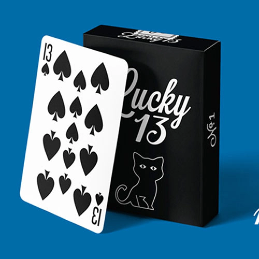 Mazzo di carte Lucky 13 Playing Cards by Jesse Feinberg