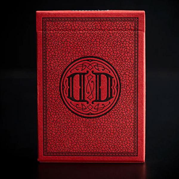 Mazzo di carte Smoke & Mirrors Anniversary Edition: Rouge Playing Cards by Dan & Dave