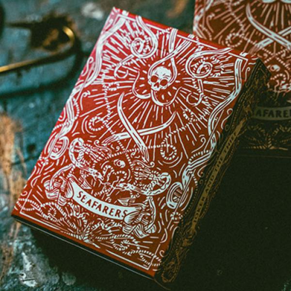 Mazzo di carte Red Seafarers Playing Cards by Joker and the Thief