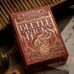 Mazzo di carte The Beetle Backs (Crimson Edition) Playing Cards
