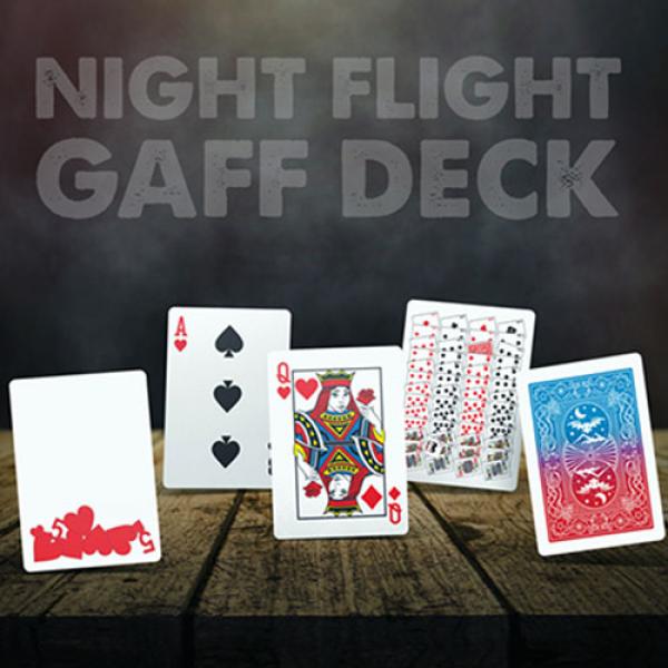 Mazzo di carte Elite Night Flight (Gaff) Playing C...