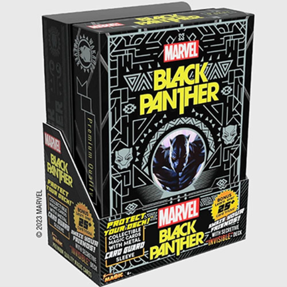 Mazzo di carte Marvel Black Panther Playing Cards (Plus Card Guard)