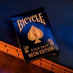 Mazzo di carte Bicycle Neon Solar-Orange Rider Back Playing Cards