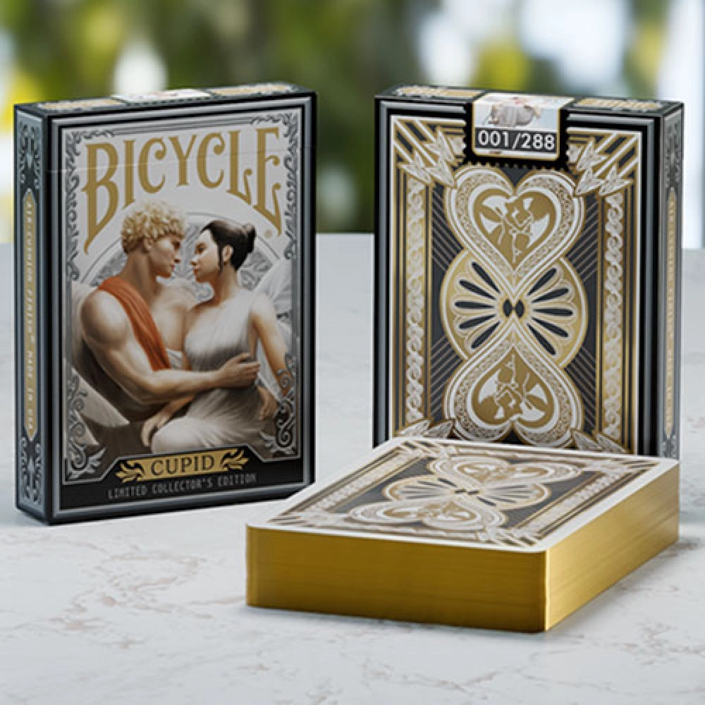 Mazzo di carte Limited Gilded Bicycle Cupid (Numbered Seal) Playing Cards