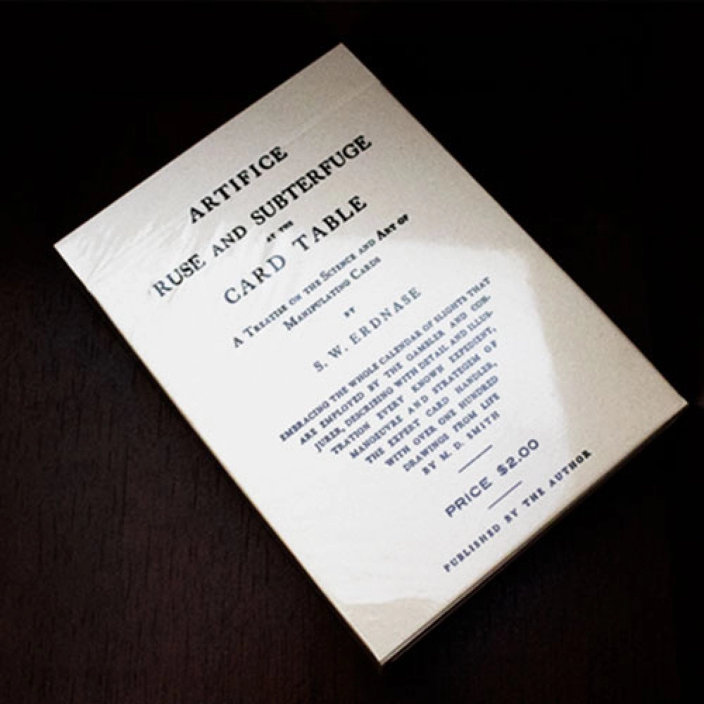 Mazzo di carte Fig. 25 by Cosmo Solano and Printed at US Playing Cards