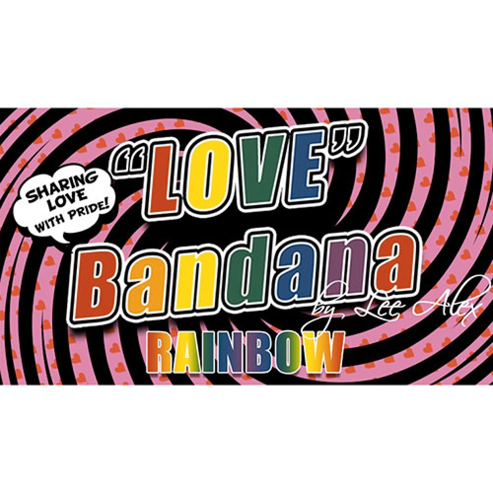 Love Bandana - Rainbow by Lee Alex