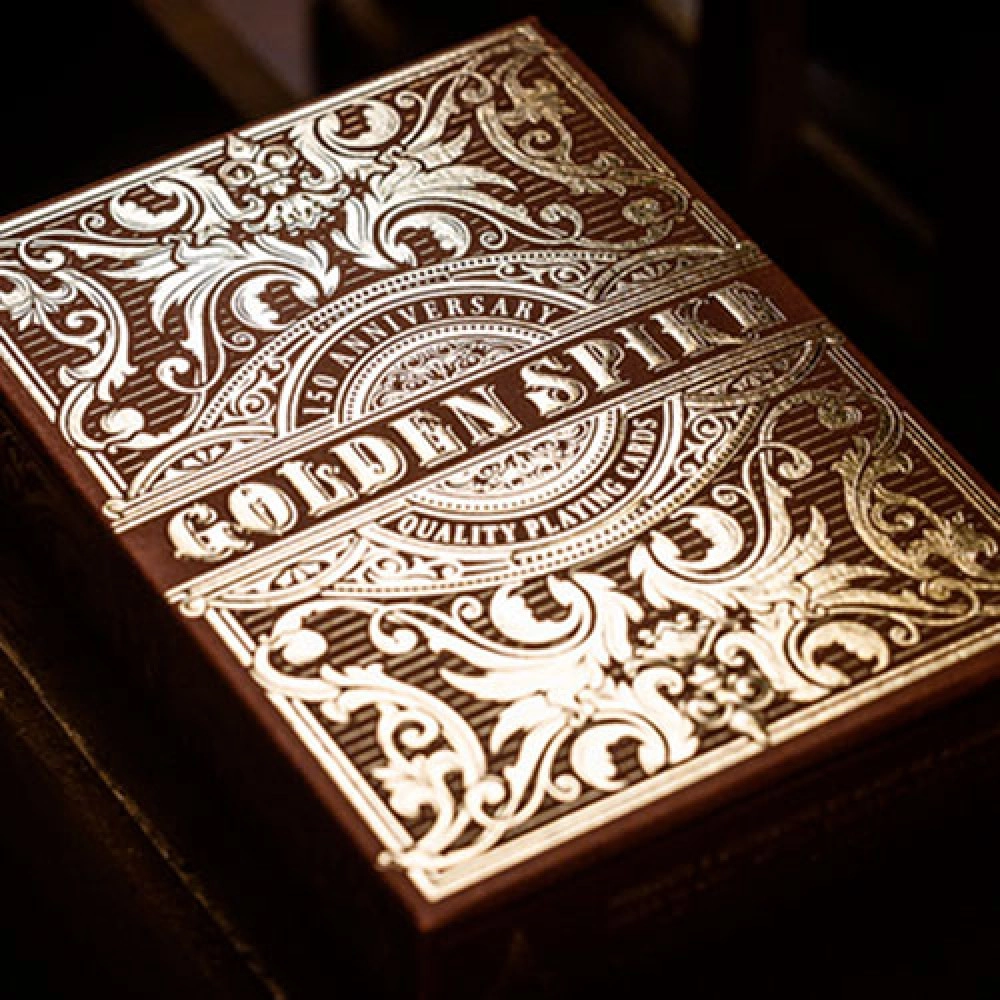 Mazzo di carte Golden Spike 150th Anniversary Playing Cards