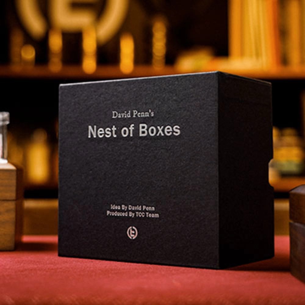 Mystery Solved Nest of Boxes by David Penn