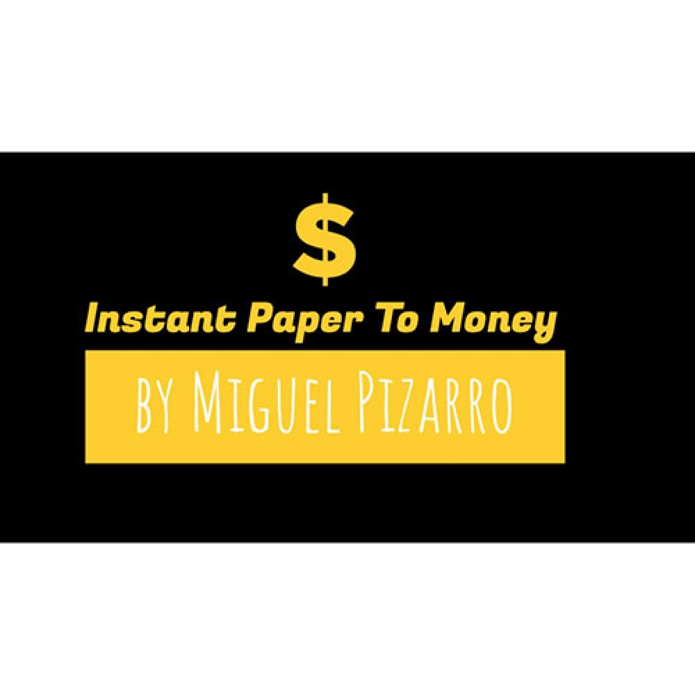 Instant Paper to Money (Euro) by Miguel Pizarro
