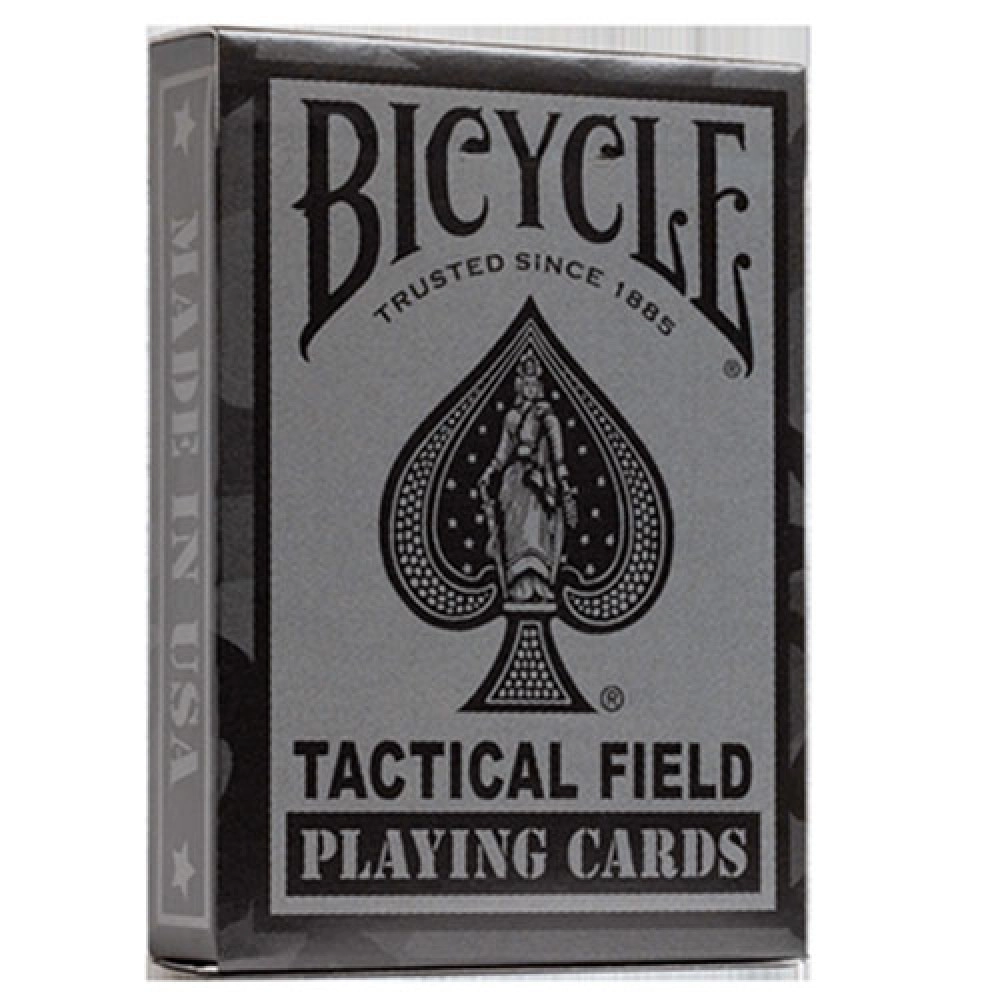 Mazzo di carte Bicycle Tactical Field (Black) Playing Cards by US Playing Card Co