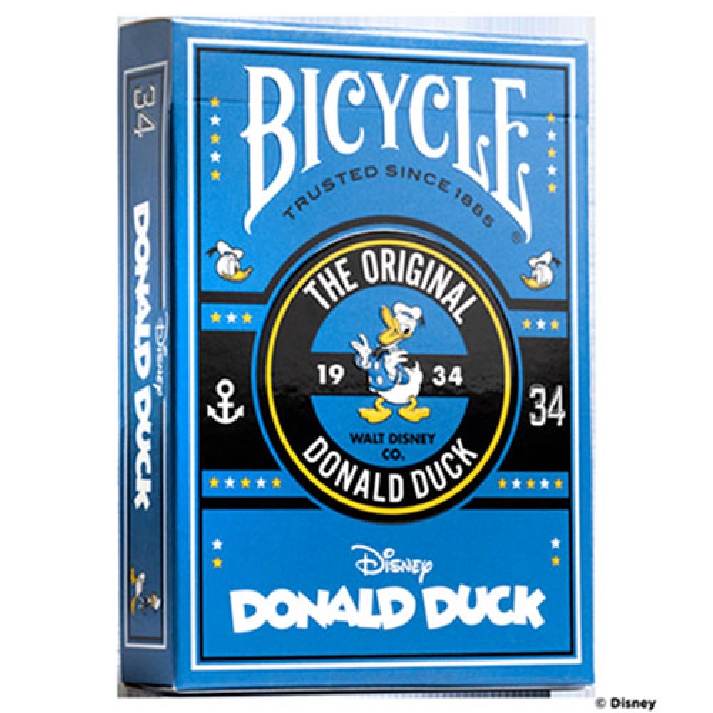 Mazzo di carte Bicycle Disney Donald Duck by US Playing Card Co