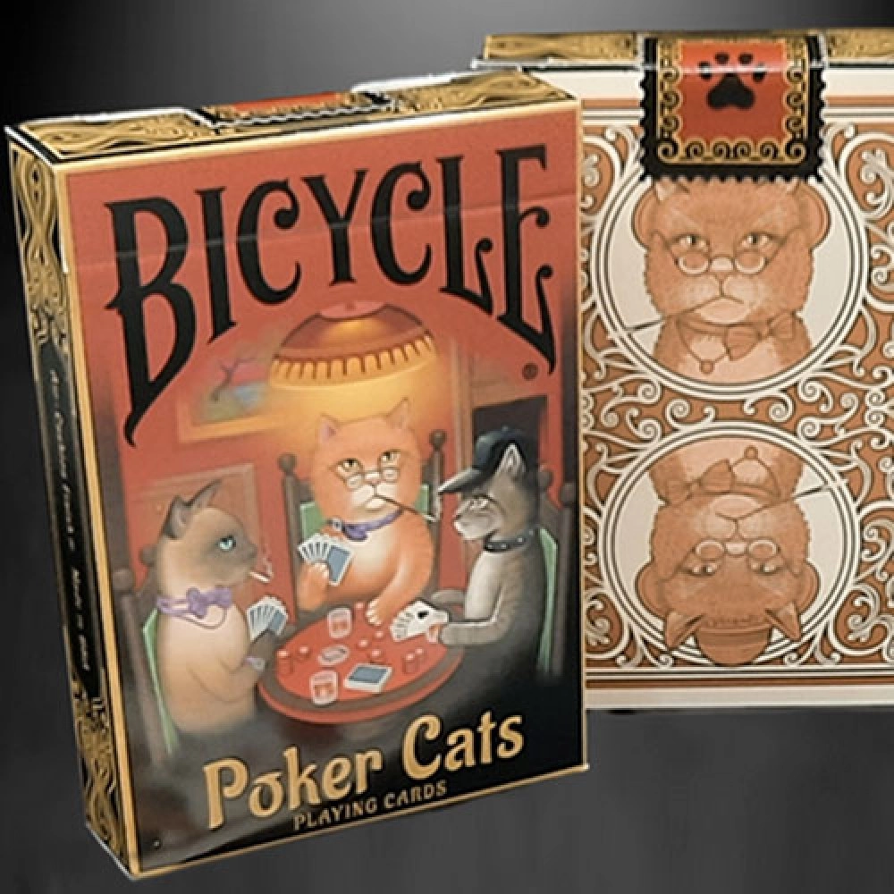 Mazzo di carte Bicycle Poker Cats V2  Playing Cards