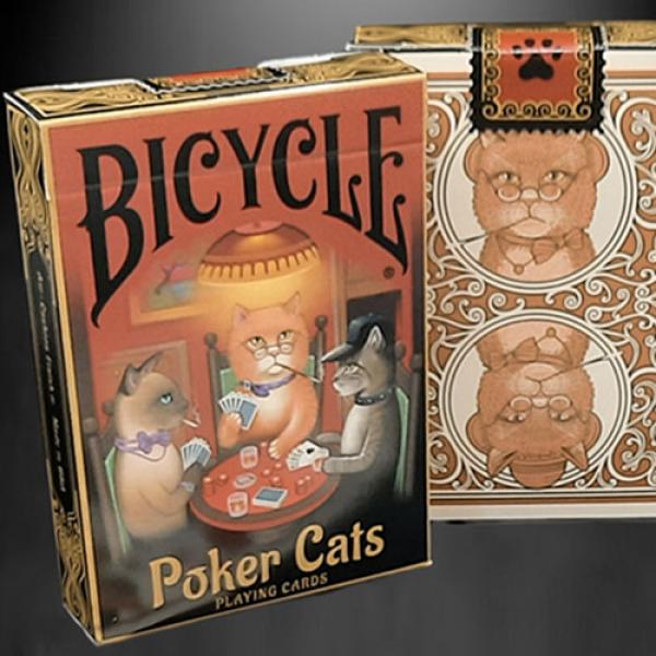Mazzo di carte Bicycle Poker Cats V2  Playing Card...