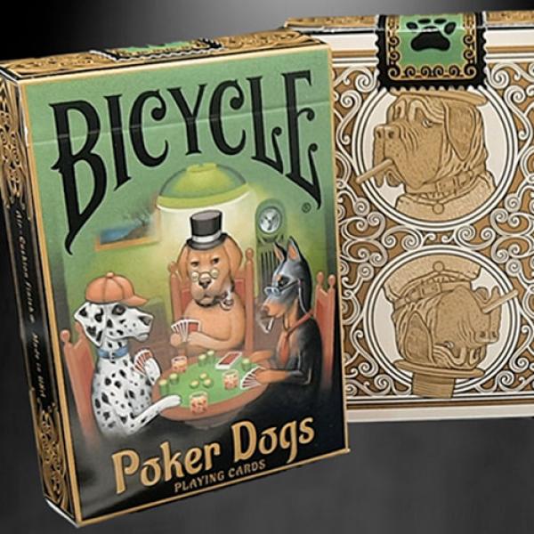 Mazzo di carte Bicycle Poker Dogs V2  Playing Cards