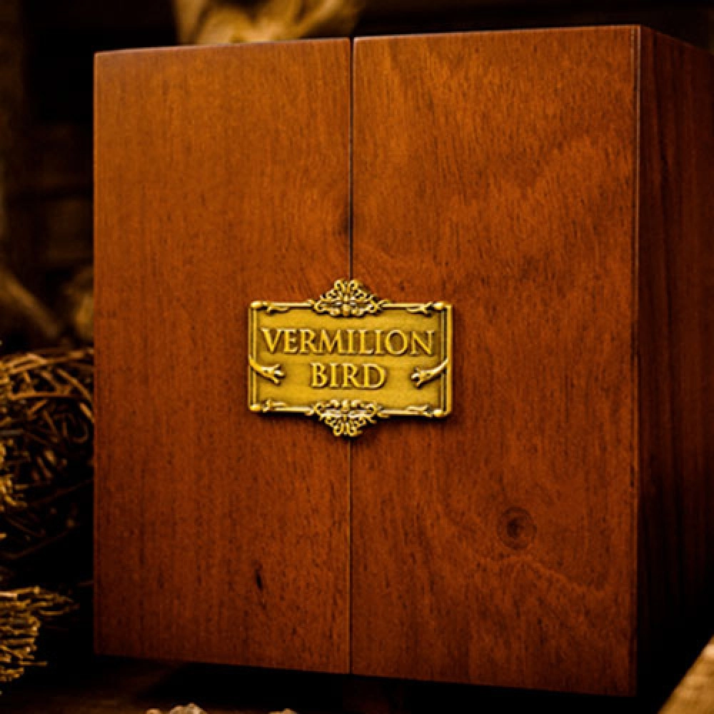 Vermilion Bird Deluxe Wooden Box Set by Ark Playing Cards