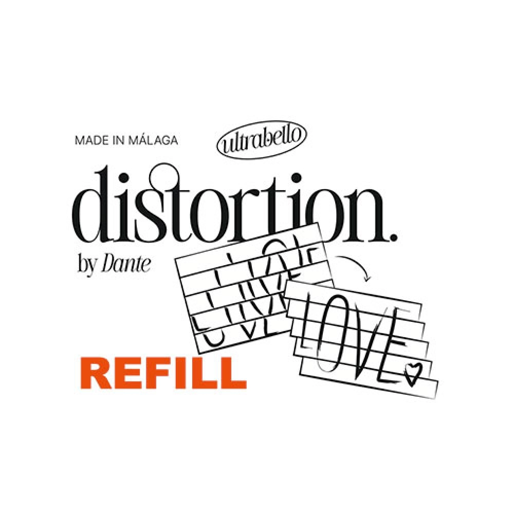Distortion (Refill, 25 pieces) by Dante and Ultrabello