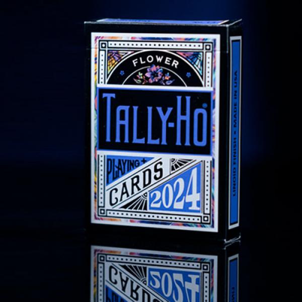 Mazzo di carte Tally-Ho 2024 (Flower) Playing Card...