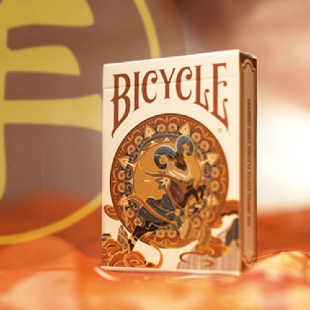 Mazzo di carte Bicycle Chinese Zodiac (Goat) Playing Cards by US Playing Card Co