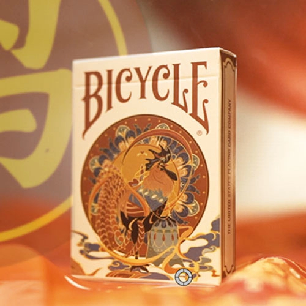 Mazzo di carte Bicycle Chinese Zodiac (Rooster) Playing Cards by US Playing Card Co