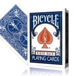 Marked Bicycle Rider Back (Blue) by Ondrej Psenicka