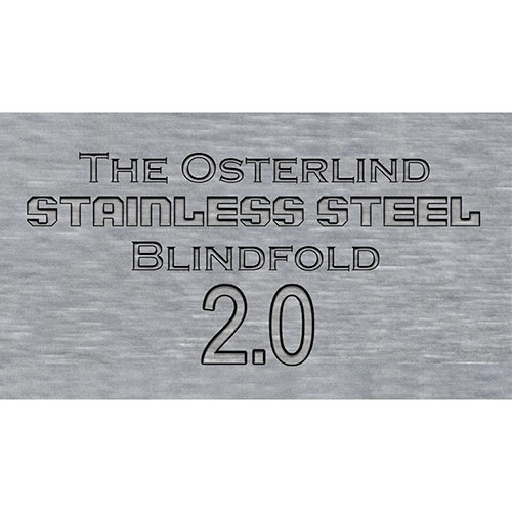 Stainless Steel Blindfold 2.0 by Richard Osterlind