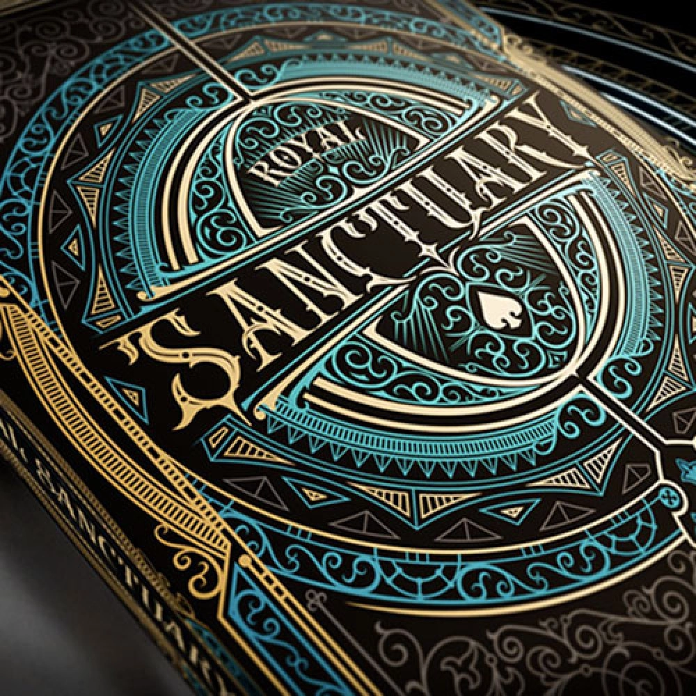 Mazzo di carte Royal Sanctuary Limited Emerald Playing Cards