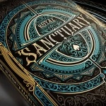 Mazzo di carte Royal Sanctuary Limited Emerald Playing Cards