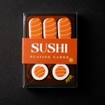 Mazzo di carte Sushi (Salmon Nigiri) Playing Cards by BAOBAO Restaurant