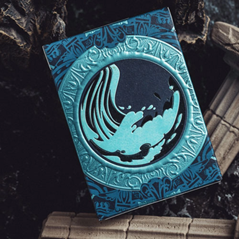 Mazzo di carte Gilded Atlantis: Water Playing Cards