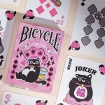Mazzo di carte Bicycle Cat (Pink) Playing Cards by US Playing Card Co.
