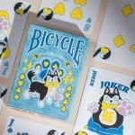 Mazzo di carte Bicycle Dog (Blue) Playing Cards by US Playing Card Co.