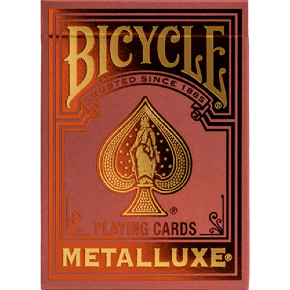 Mazzo di carte Bicycle Metalluxe Red Playing Cards by US Playing Card Co.