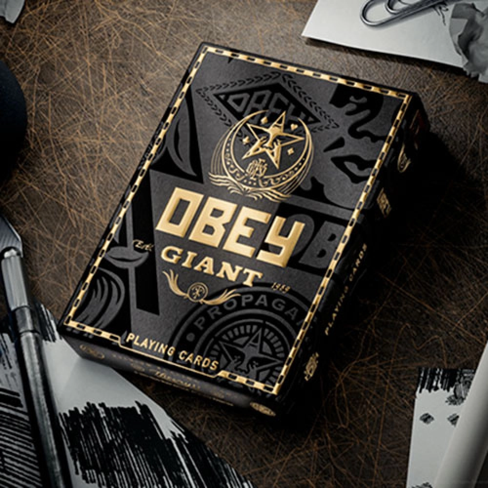 Mazzo di carte Obey Gold Edition Playing Cards by Theory11