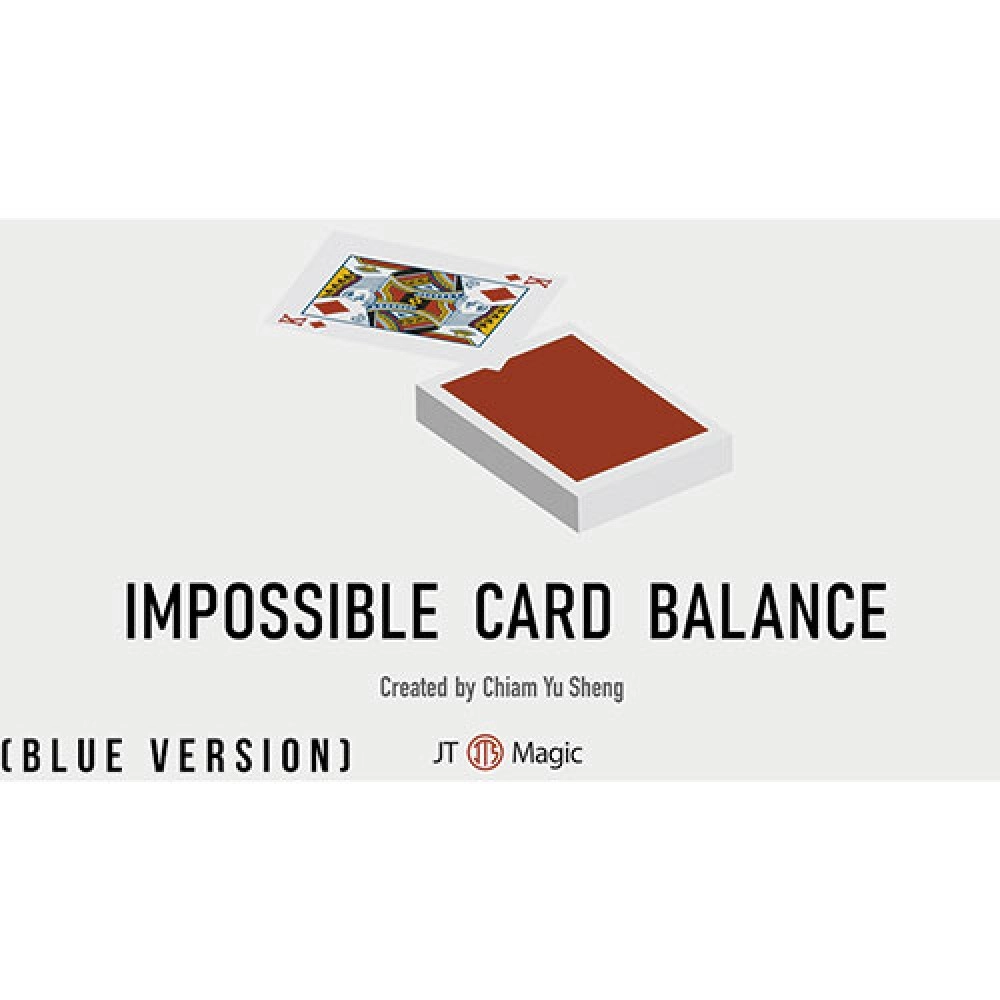 Impossible Card Balance (Blue) by Chiam Yu Sheng and JT