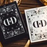 Mazzo di carte Smoke & Mirrors, V1: Relaunch Edition - Smoke (Black) Edition Playing Cards