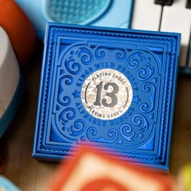 Mazzo di carte Alphabet Blocks (Blue) Playing Cards by Kings Wild Project