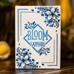 Mazzo di carte Bloom Sapphire Playing Cards by EmilySleights52