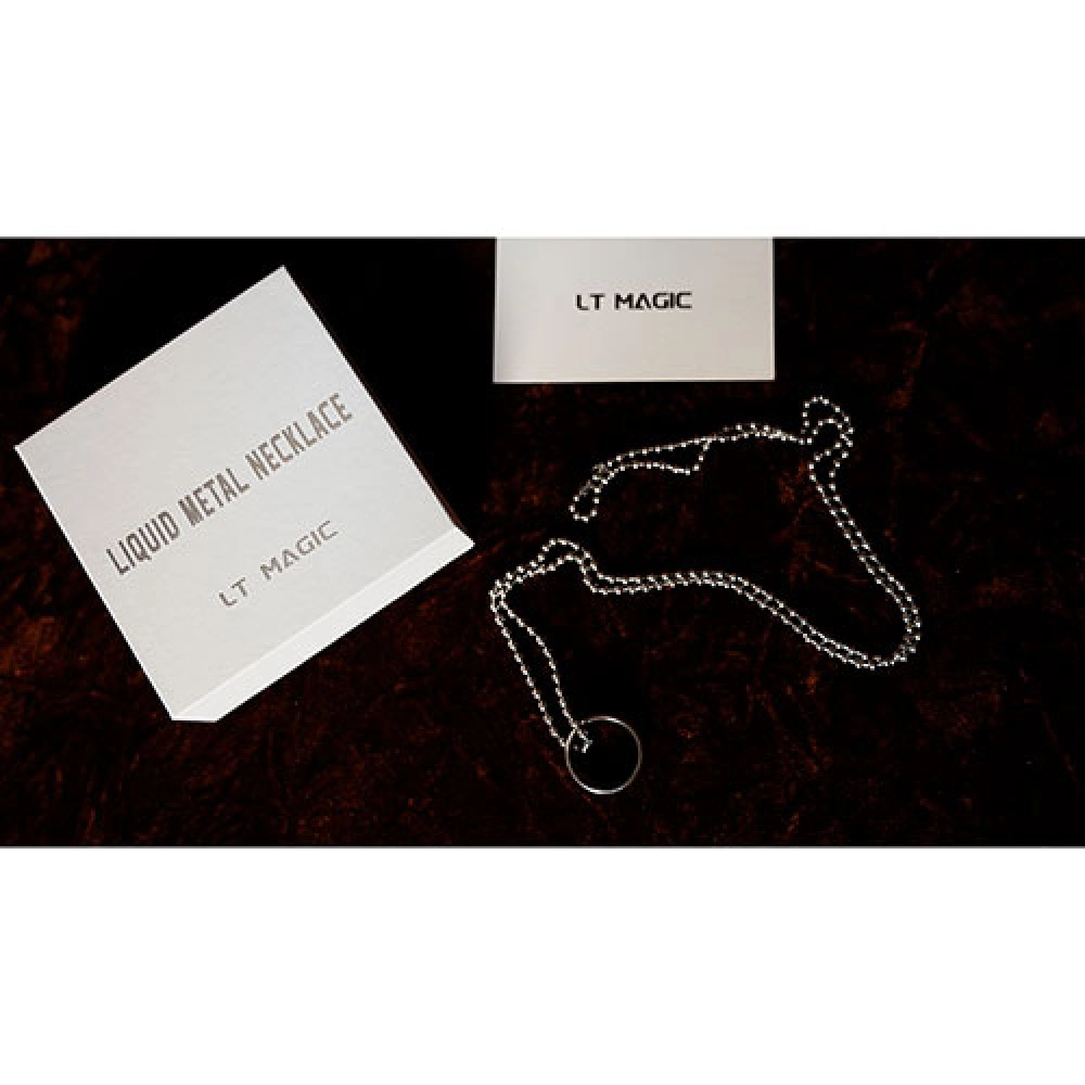 Liquid Metal Necklace by LT Magic'