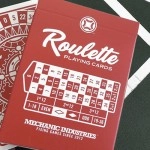 Mazzo di carte Roulette (Red) Playing Cards by Mechanic Industries