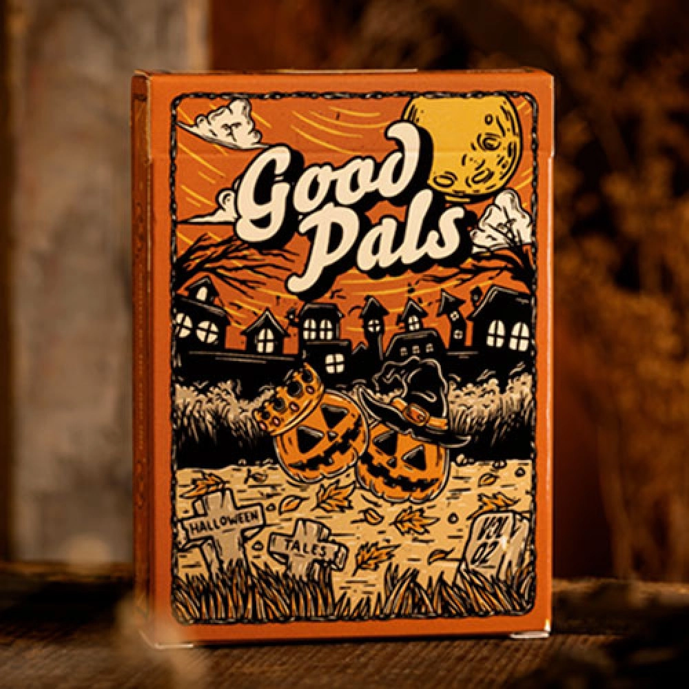 Mazzo di carte Good Pals Halloween Tales Vol. 2 (Orange) Playing Cards