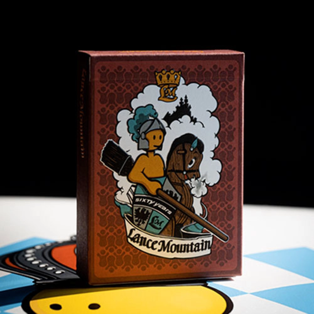 Mazzo di carte LANCE MOUNTAIN DOUGHBOY SKATEBOARD PLAYING CARDS by FULTONS
